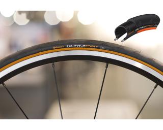 Continental Ultra Sport II Tyre Orange