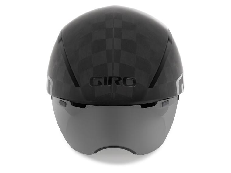 Casque Aérodynamique Giro Aerohead MIPS - Taille M, Couleur Blanc Mat Argent - Pour Cyclisme Sur Route, Triathlon - Technologie Anti-rotation MIPS