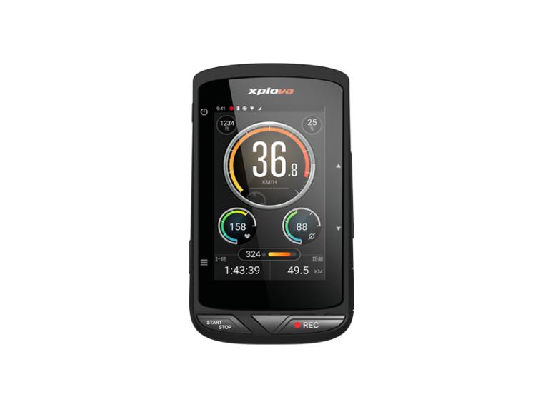 xplova x5 evo gps cycling computer